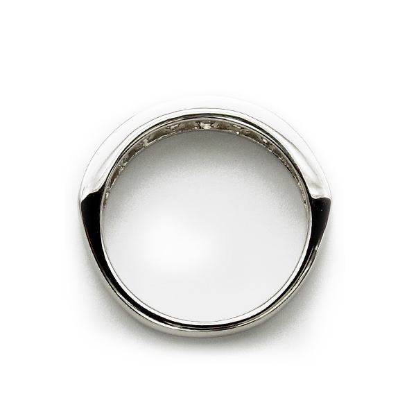ダイヤモンド ハーフエタニティ リング 0.8ct(Total) F~Hカラー ダイヤモンド ハーフエタニティ リング 0.8ct(Total) F~Hカラー