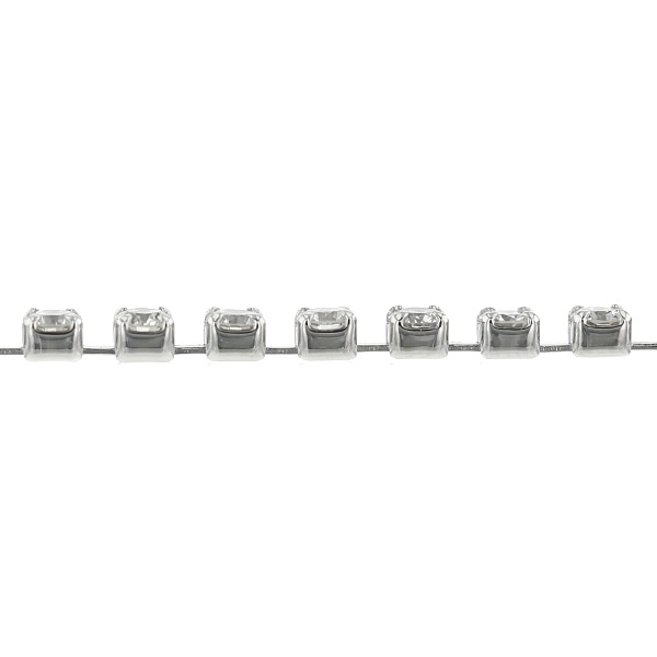 ダイヤモンド テニスブレスレット 2ct(Total)/50石 F~Hクラス ダイヤモンド テニスブレスレット 2ct(Total)/50石 F~Hクラス