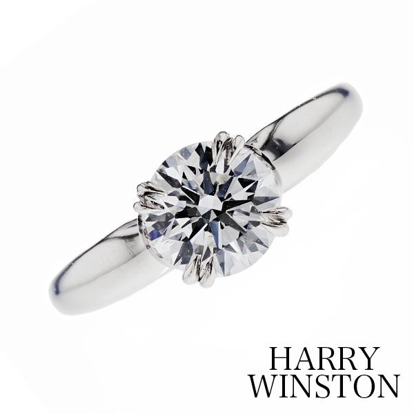 ハリーウィンストン キャリクス リング【中古】1.08ct VS1-F