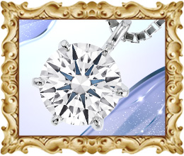 高級品｜ダイヤモンドネックレス・ダイヤピアス【エメットジュエリー