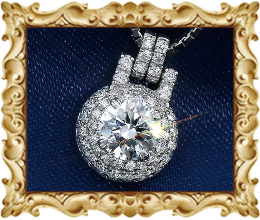 高級品｜ダイヤモンドネックレス・ダイヤピアス【エメットジュエリー