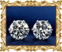 高級品｜ダイヤモンドネックレス・ダイヤピアス【エメットジュエリー