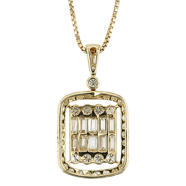 超格安一点 ダイヤモンド ネックレス 2.00ct(Total) G～Hクラス VS～SI アクセサリー