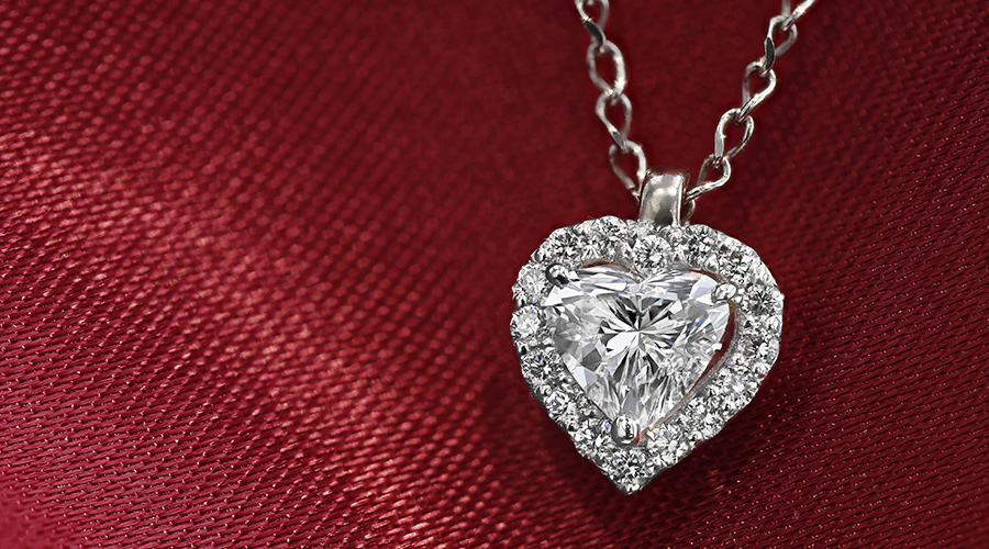 ダイヤモンド ネックレス 0.5ct D IF ハートブリリアントカット