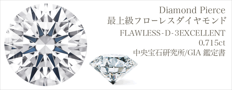 専用JE337★高級ダイヤモンド0.195ct プラチナ 片耳ピアス CGLソ付 プラチナダイヤモンドピアス(RPE012-002)|TSUTSUMI（ジュエリー