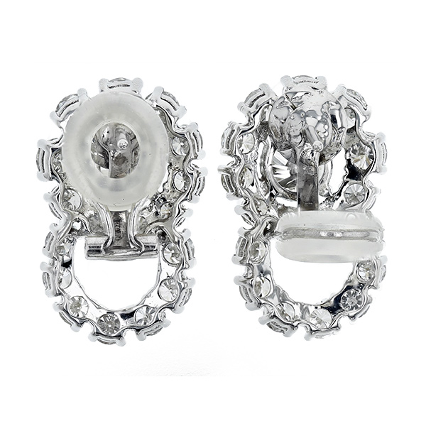 ダイヤモンド ピアス 1.556ct(Total) H SI2 GOOD K18WG/K14WG