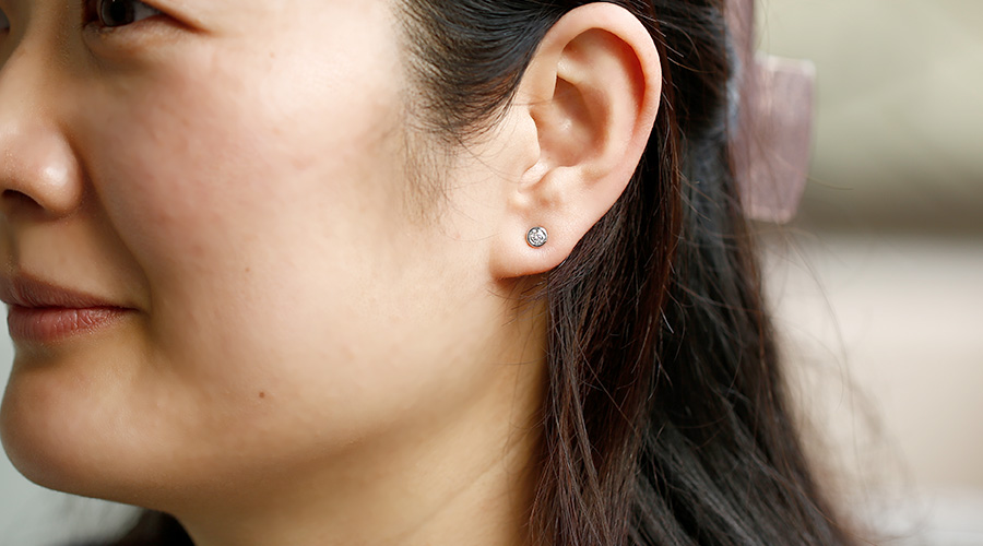 ダイヤモンドピアス　pt900 0.5 0.5 VS 3EX 中央宝石研究所 ダイヤモンドピアス pt900 0.5 0.5 VS 3EX 中央宝石研究所 楽天市場