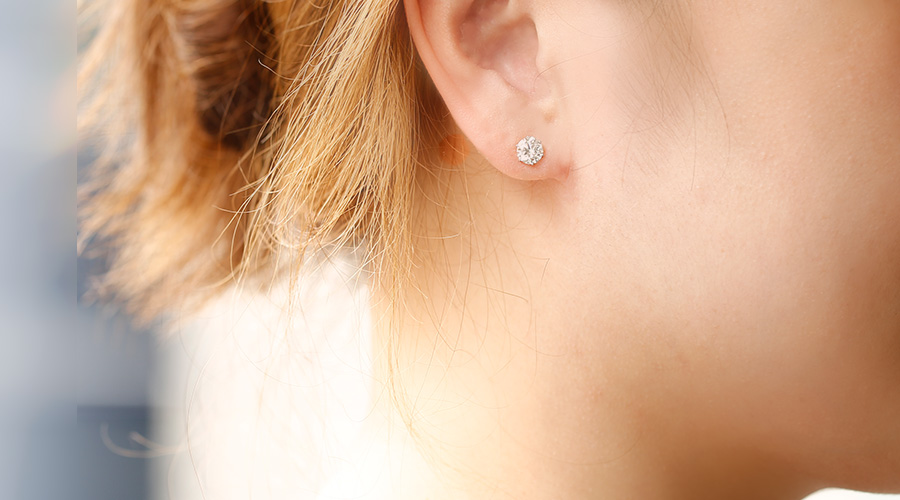 ダイヤモンド ピアス 1.679ct(Total) VS1～VS2 G～H 3EX H&C  