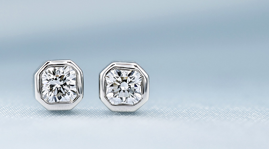 ダイヤモンド ピアス 一粒 0.2ct(Total) D～K VVS2～I1 フランダース