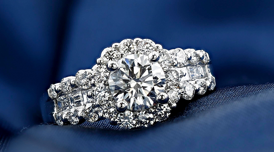 ダイヤモンド リング 1ct VVS2 G 3EX H&C プラチナ 中央宝石研究所