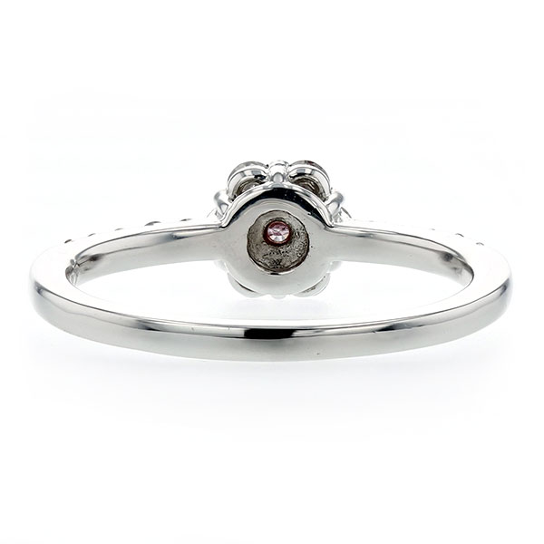 ピンクダイヤモンド リング 0.04～0.05ct I1～I2-FANCY PINK
