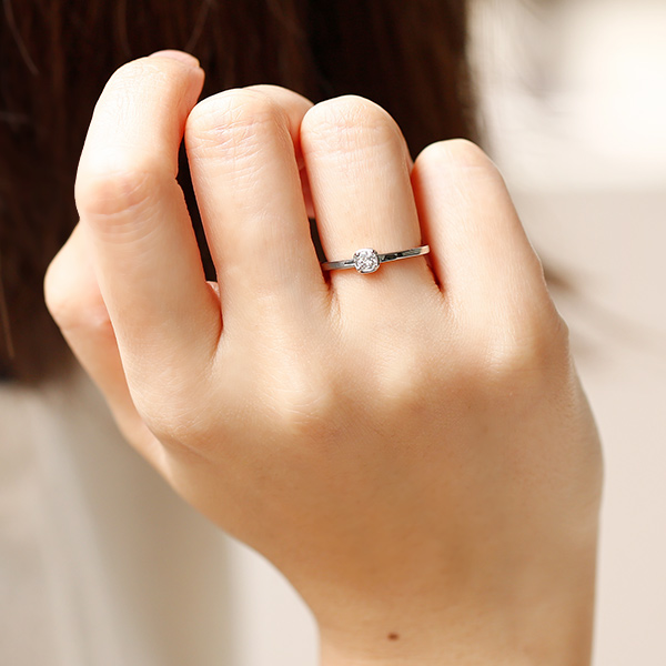 2カラットダイヤモンドの婚約指輪が完成致しました