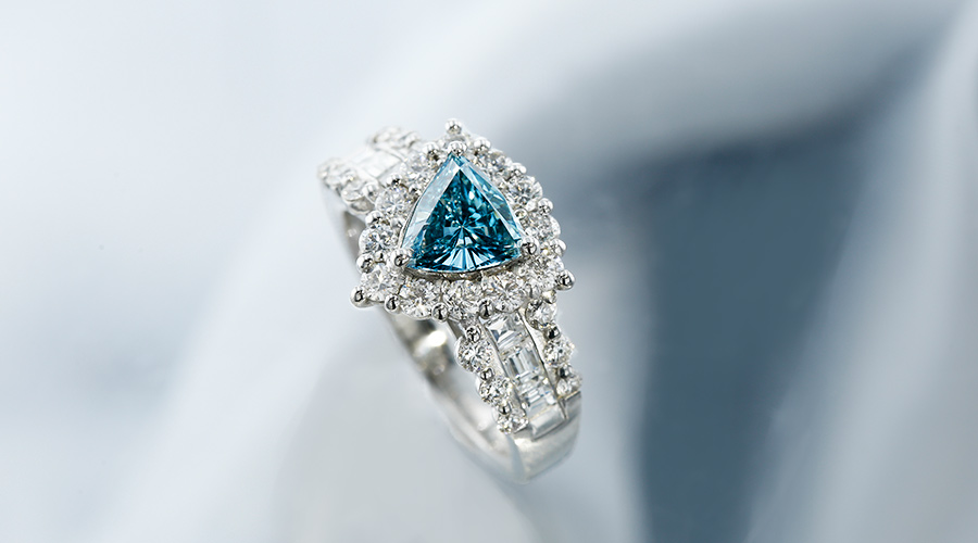 JE112☆高級 オパール0.83ct ダイヤ プラチナ ヘッド 鑑別付
